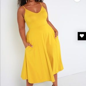BRAND NEW!!! Rebdolls 1X Strappy Midi Dress
